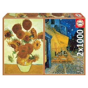 PUZZLE EDUCA 2X1000 PZS LOS...