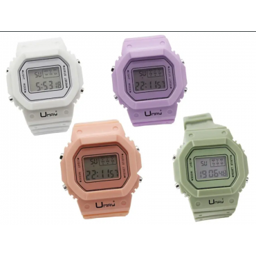 RELOJ DIGITAL UMAY PASTEL...