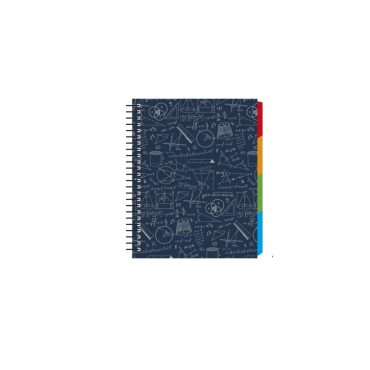 CUADERNO ESPIRAL A5 SENFORT...