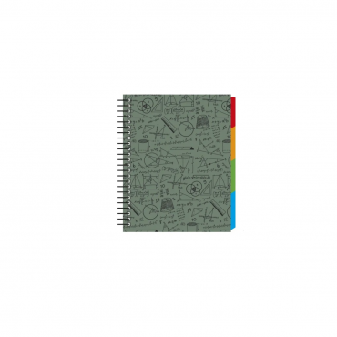 CUADERNO ESPIRAL A5 SENFORT...