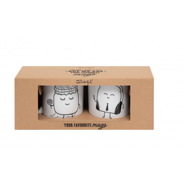 SET DE 2 TAZAS ICONIC MR....
