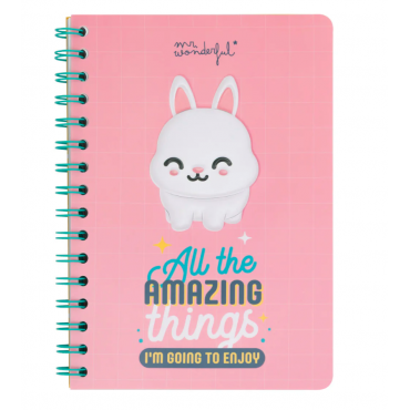 LIBRETA A5 MR. WONDERFUL...
