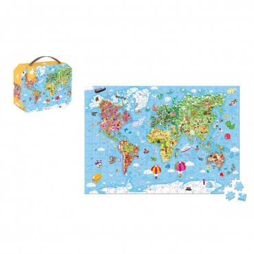 Puzzle gigante atlas...