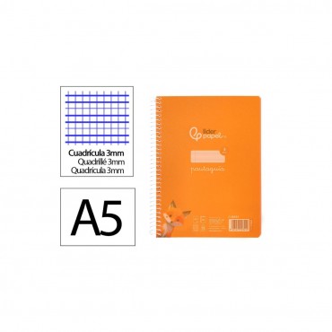 Cuaderno espiral liderpapel...
