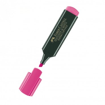 Marcador Faber Castell Rosa...