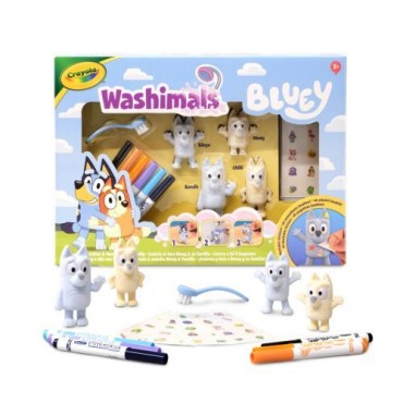 WASHIMALS BLUEY SET 4...