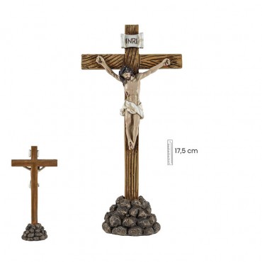 FIGURA JESUS CRUCIFICADO 18 CM