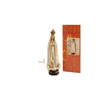 IMAGEN VIRGEN DE FÁTIMA 22 CM