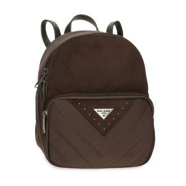 MOCHILA 36CM. Marrón PJL...