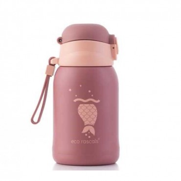 BOTELLA INOX ECO RASCALS 480 ml SIRENA BLUSH