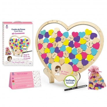 CUADRO DE INVITADOS CORAZON...