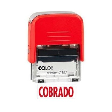 Sello automático printer Cobrado