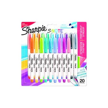 pack 20 unidades sharpies