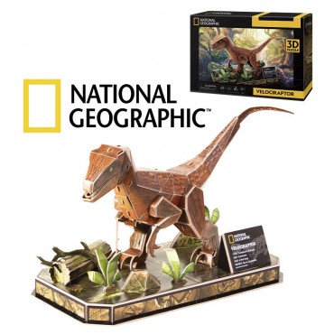 Puzzle 3D velociraptor...